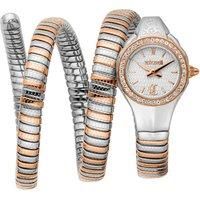 Two Tone Snake Diamond 316L Stainless Steel Watch