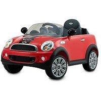 Mini Cooper S Roadster 6 Volt Car with Remote Control - Red, none