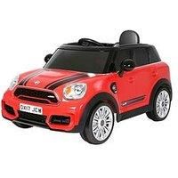 Mini Countryman 6 Volt Car with Remote Control - Red, none