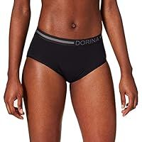 DORINA Women/'s ECO MOON-2PP Briefs, Black/Black, XS (Pack of 2)