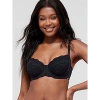 Dorina Rosa Lace Non-Padded Bra - Black