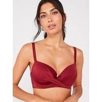 Dorina Azores Light Padded Bikini Top - Red