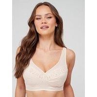 Dorina Teagan Full Cup Wireless Non Padded Minimizer - Beige