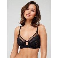 Dorina Sedan Non Padded Wired Bra - Black