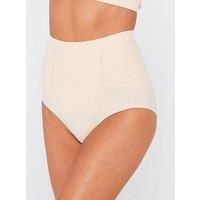Dorina Mid Waist Brief - Beige
