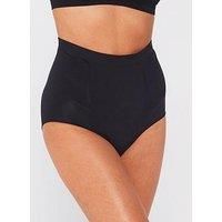 Dorina Mid Waist Brief - Black