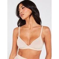 Dorina Invisible Sculpt Non Pad Triangle Bra - Beige