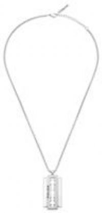 Police 32024725 Men/'s Necklace Stainless Steel, 55cm, Stainless Steel, No Gemstone