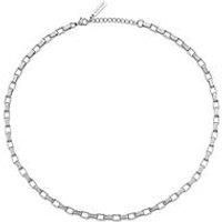 POLICE PLAYER STAINLESS STEEL CHAIN LINKS NECKLACE