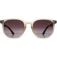 Round Transparent Grey and Havana Brown Gradient TB1655 Dock