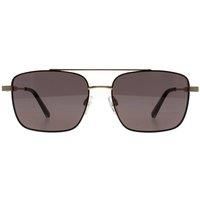 Rectangle Matte Black Gold Grey TB1720 Elijah