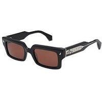 Vivienne Westwood Shallow Rectangle Sunglass - Black