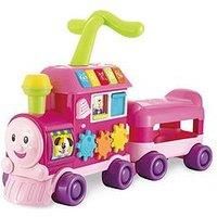 Winfun Walker Ride-On Learner Train - Pink