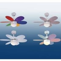 Westinghouse Ceiling Fans 78673 Turbo II One-Light 76 cm Six-Blade Indoor Ceiling Fan, White Finish with Opal Frosted Glass