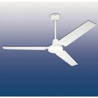 72185 Vegas 105 cm White Indoor Ceiling Fan, Light Kit with Opal Frosted Glass