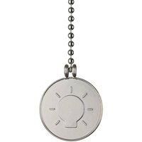 Westinghouse bulb medallion hoist chain nickel