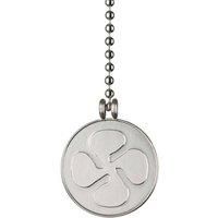 77036 Brushed Nickel Finish, Fan Coin Pull Chain
