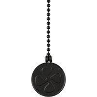 77194 Matte Black Finish, Fan Coin Pull Chain
