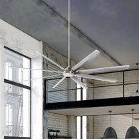 Westinghouse Lighting Widespan 254 cm Brushed Nickel Indoor Ceiling Fan With Remote Control and DC Motor