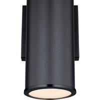 Marius Two-Light Dimmable LED Outdoor Wall Fixture with Up and Down Light