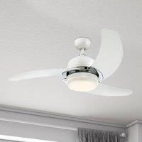 Westinghouse Lighting Simone Ceiling Fan, Metal, White