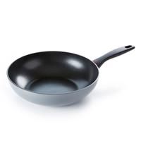 OXO Wok, Non Stick Open Wok Pan with Soft Touch Handle - Induction & Oven Safe Cookware - 28 cm, Black
