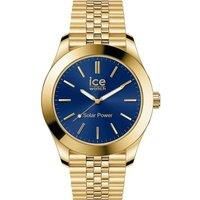 ICE-WATCH - ICE Steel Gold Blue - Men/'s Wristwatch with Metal Strap - 023798 (Medium)