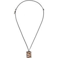 Police Men/'s Necklace PJ26485PSBR.01 50 + 20 cm, Estandar, Stainless Steel, No Gemstone