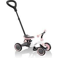Globber 3-in-1 Learning Bike Ride On - Pastel Pink