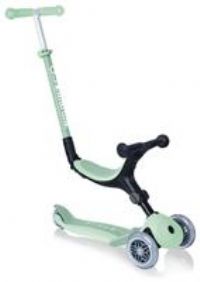 Globber Go Up Ecological Fold Lights Scooter - Pistachio