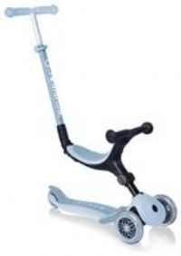 Globber Go Up Ecological Fold Lights Scooter - Blueberry