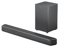 PHILIPS TAB5309 Soundbar 2.1 with Wireless Subwoofer and Immersive DTS Virtual:X Audio Technology - 240W Max Power, Deep Bass, Bluetooth 5.4, Four EQ Modes, HDMI ARC and USB connectivity - Dark Grey