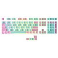HK Gaming Pudding Keycaps Set | Doubleshot PBT Keycap Set | 108 MX,