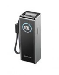 EcoFlow Rapid 25000mAh Power Bank with Built-in Cables-Black