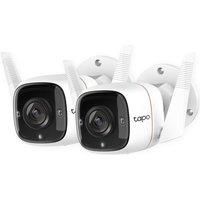TP-LINK TAPO C310P2 Outdoor Security Cameras Wired/Wireless CCTV 2 Packs