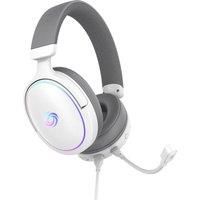 NOS H-550 RGB Gaming Headset - White, White