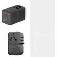 Universal Travel Adapter with 140W PD ports GaN Technology International AC socket with 1 USB-A and