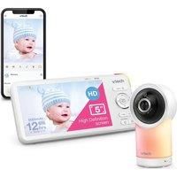 VTECH RM5766HD 5" LCD Screen Smart Video Baby Monitor - White