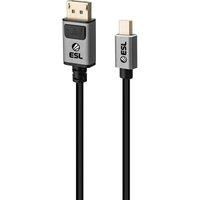 ESL Gaming DisplayPort to Mini DisplayPort Cable  2 m