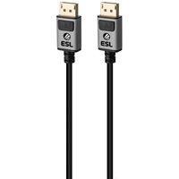 ESL Gaming DisplayPort Cable 5m Black - Currys