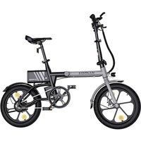 Battery Operated Koolux X1 Folding Electric Bike - Black