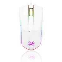 Redragon M711 Cobra Gaming Mouse 16.8 Million RGB 10,000 DPI 7 Programmable Buttons, White