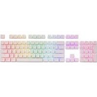 Redragon A130 Black Pudding Keycaps, 104 Keys Standard Doubleshot PBT Translucent Layer for