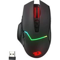 Redragon M690 PRO Wireless Gaming Mouse, 8000 DPI Wired/Wireless Gamer Mouse w/Rapid Fire Key, 8 Macro Buttons, Ergonomic Design for PC/Mac/Laptop, Black