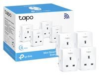 TP-Link Tapo Smart Plug with Energy Monitoring, Works with Amazon Alexa (Echo& Echo Dot)& Google Home, Wi-Fi Smart Socket, Remote Control, Device Sharing, No Hub Required-Tapo P110 (4-Pack), White