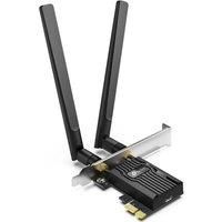 TP-Link AX3000 Dual-Band Wi-Fi 6 Bluetooth 5.2 PCIe Adapter with Two Antennas, specialized heatsink, 1024-QAM, Ultra-Low Latency, Intel® Wi-Fi 6 Chipset, Supports Windows 10/11(64bit) (Archer TX55E)