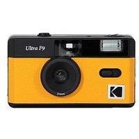 KODAK 490172 Ultra F9 35mm Film Camera Camera - Retro Style, Focus Free, Reusable, Built in Flash, Easy to Use (Kodak Yellow)