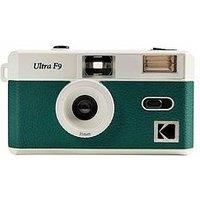 Kodak Ultra F9 35mm Film Camera Camera - Retro Style, Focus Free, Reusable, Built in Flash, Easy to Use (Dark Night Green)