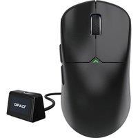 QPAD Mark Model 3 Wireless Optical Gaming Mouse - Black, Black