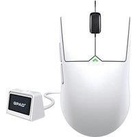 QPAD Mark Model 3 Wireless Optical Gaming Mouse - White, White